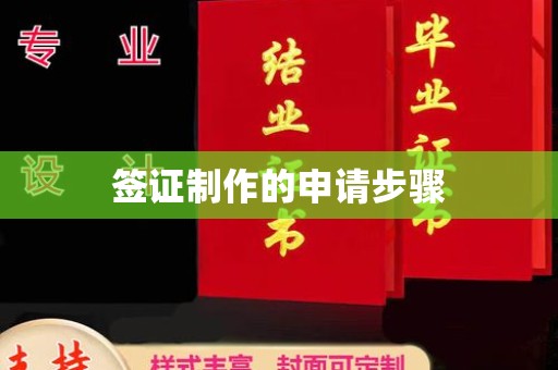 沣东签证制作的申请步骤