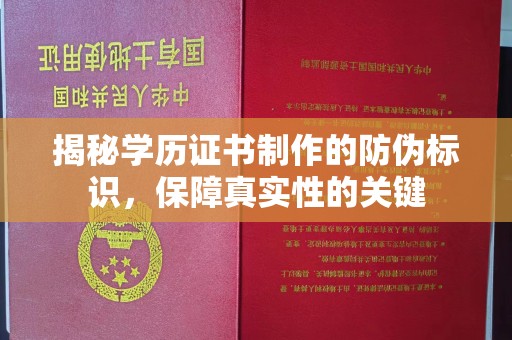 沣东揭秘学历证书制作的防伪标识，保障真实性的关键