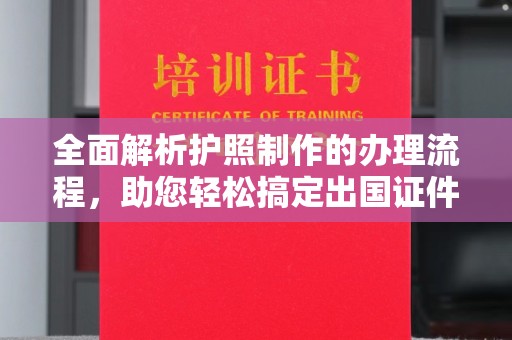 沣东全面解析护照制作的办理流程，助您轻松搞定出国证件
