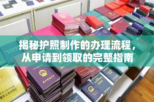 沣东揭秘护照制作的办理流程，从申请到领取的完整指南
