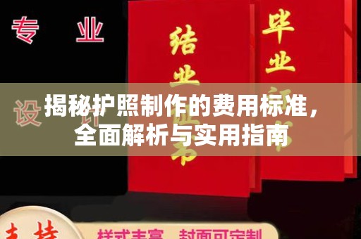 沣东揭秘护照制作的费用标准，全面解析与实用指南