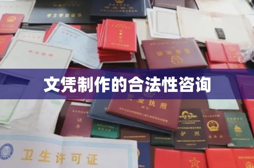 沣东文凭制作的合法性咨询