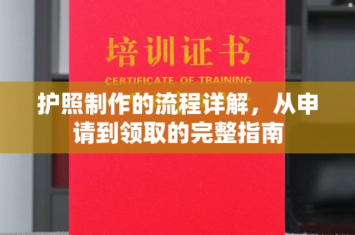 沣东护照制作的流程详解，从申请到领取的完整指南